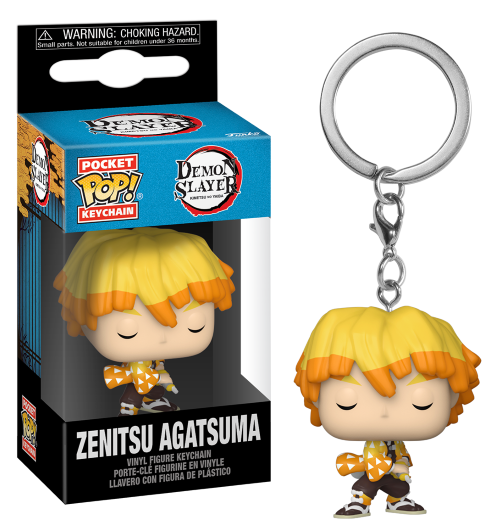 DEMON SLAYER - Pocket Pop Keychains - Zenitsu_IMAGE_1