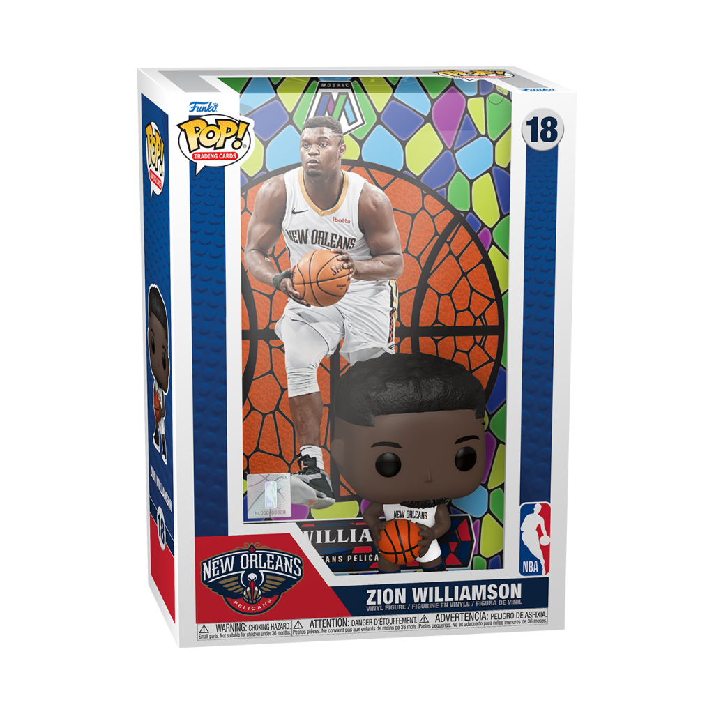 NBA - POP Trading Cards N° 18 - Zion Williamson (Mosaic) - 2