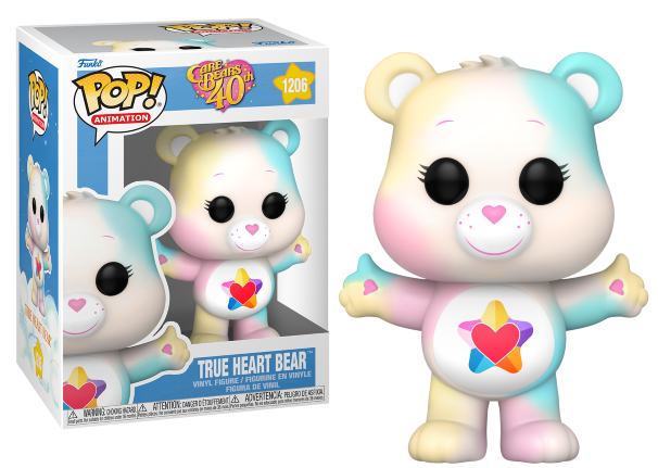 CARE BEARS - POP N° 1206 - 40th Ann. - True Heart Bear w/ (TRL) Chase_IMAGE_1