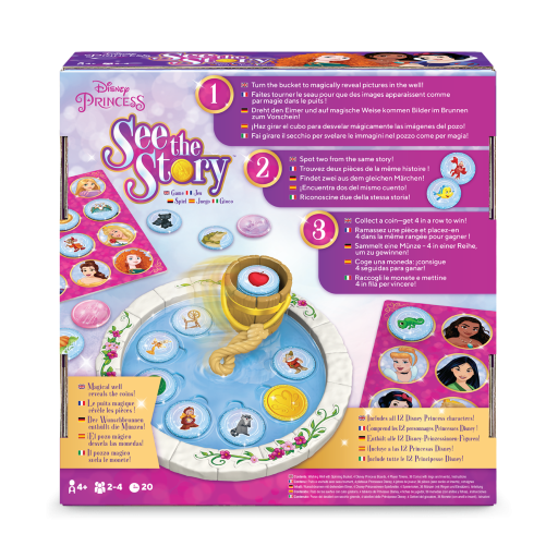DISNEY - SG - Disney Princess see the story - EN / FR / DE / SP / IT - 2