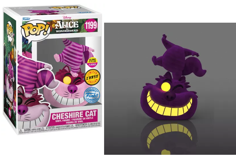 ALICE IN WONDERLAND - POP N° 1199 - Chat du Cheshire avec Chase - 2