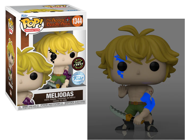 SEVEN DEADLY SINS - POP Animation N° 1344 - Meliodas (DM) avec Chase - 2