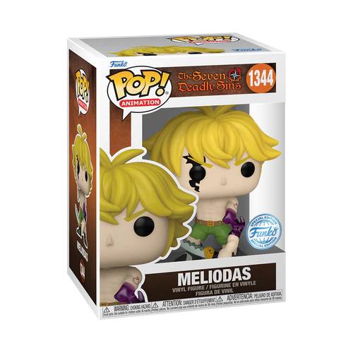 SEVEN DEADLY SINS - POP Animation N° 1344 - Meliodas (DM) avec Chase - 3
