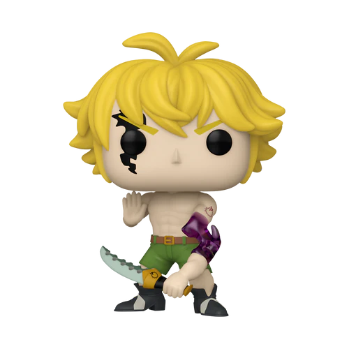 SEVEN DEADLY SINS - POP Animation N° 1344 - Meliodas (DM) avec Chase - 4