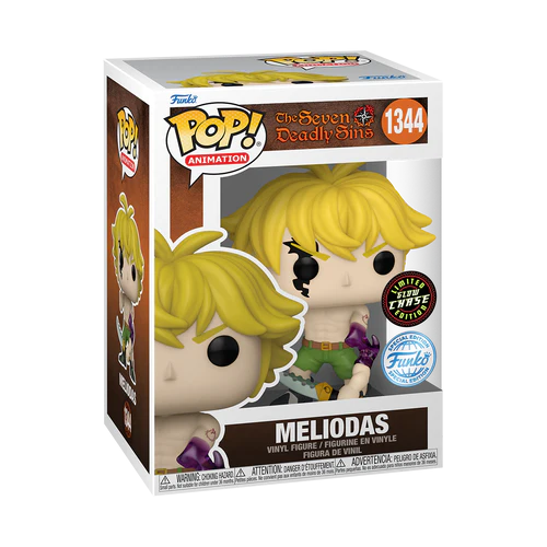 SEVEN DEADLY SINS - POP Animation N° 1344 - Meliodas (DM) avec Chase - 5