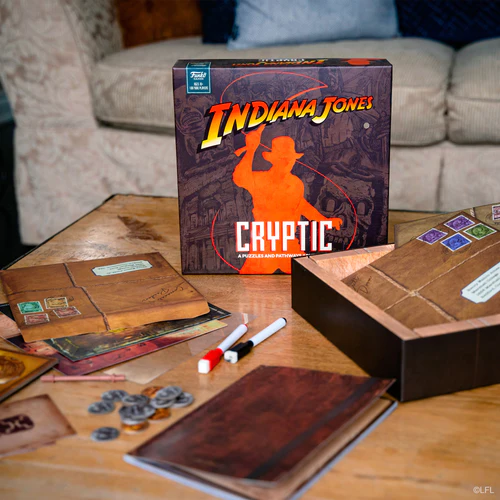 INDIANA JONES Signature Games Cryptic UK Board