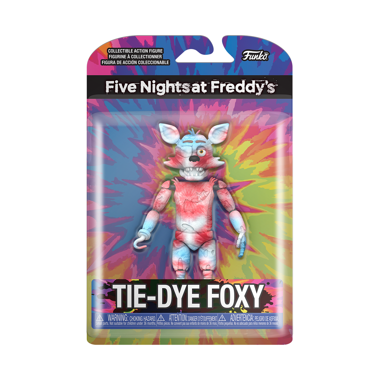 FNAF - TieDye Foxy - Action Figure POP 12.5cm_IMAGE_1