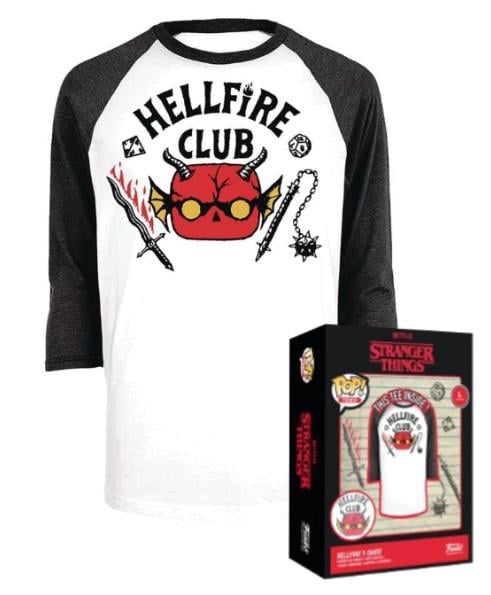 STRANGER THINGS Hellfire Club Boxed T-Shirt POP (M