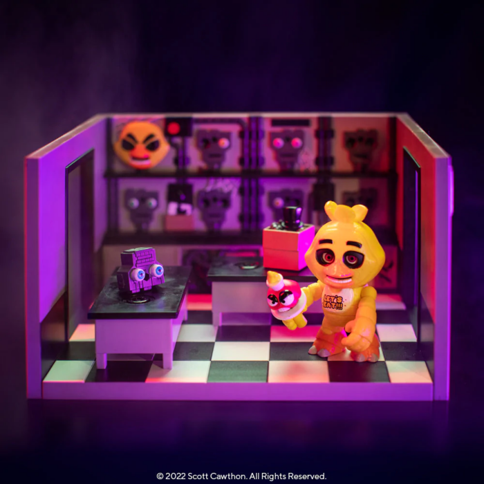 FNAF - Storage Room w/ Chica - Snap Playset Funko : ShopForGeek.com ...