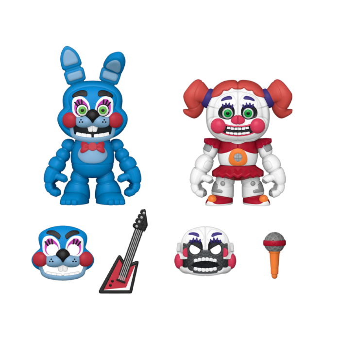 FNAF Toy Bonnie & Baby Double Snap Pack Funko Figurines Funko Five Nights