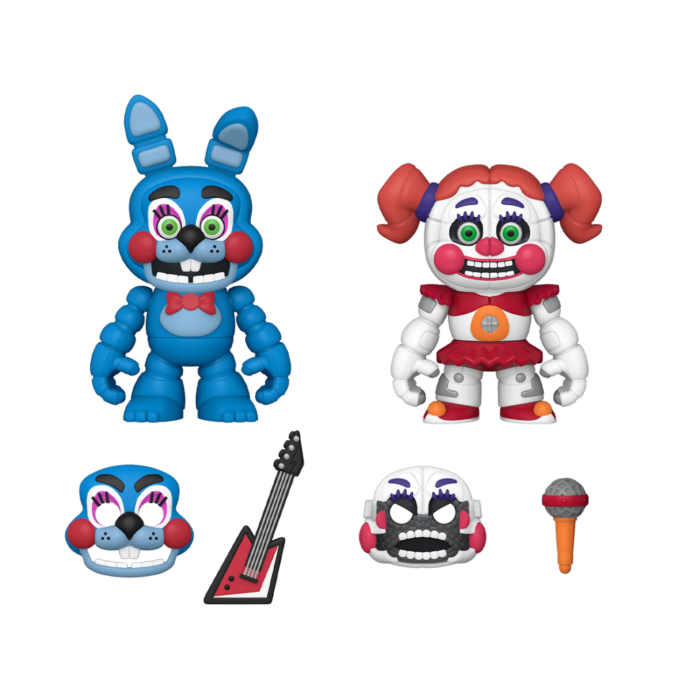 FNAF - Toy Bonnie & Baby - Double Snap Pack Funko - 2