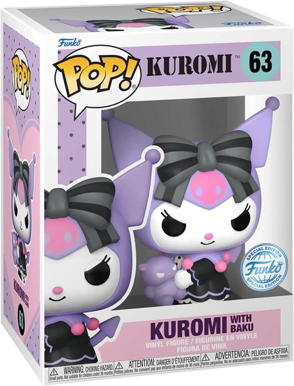 SANRIO - POP N° 63 - Kuromi avec Baku - 2