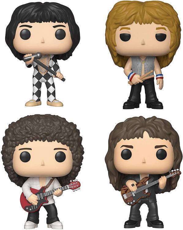 MUSIC - Queen - 4 Pack Funko Pop Sp. Edition : ShopForGeek.com