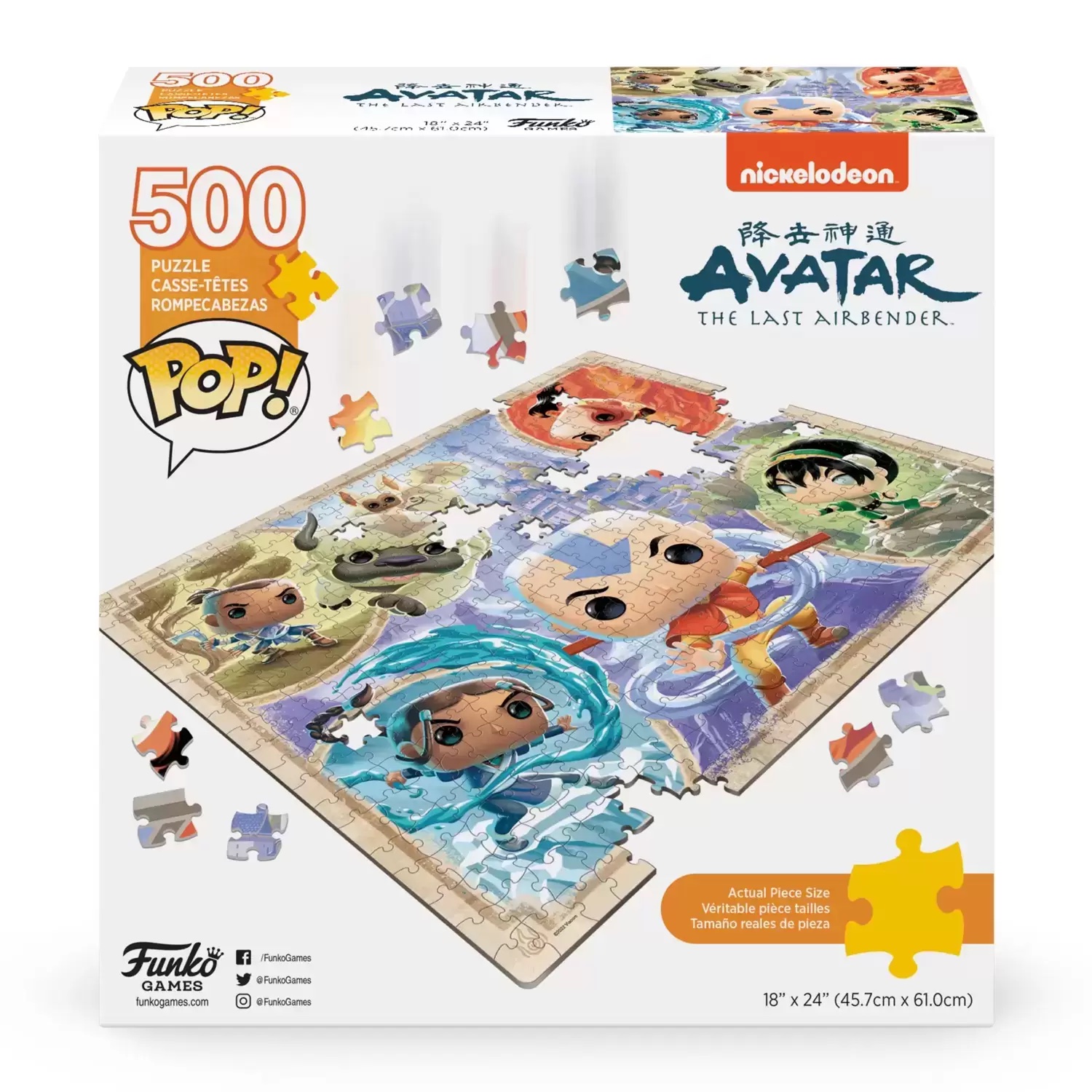 AVATAR the Last Airbender - POP Puzzles 500 Pcs_IMAGE_2