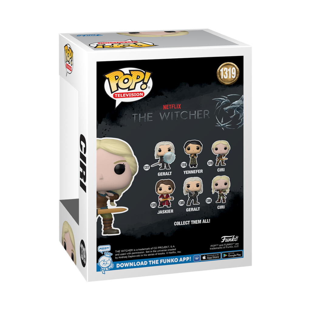 THE WITCHER S2 - POP TV N° 1319 - Ciri avec Epée - 4