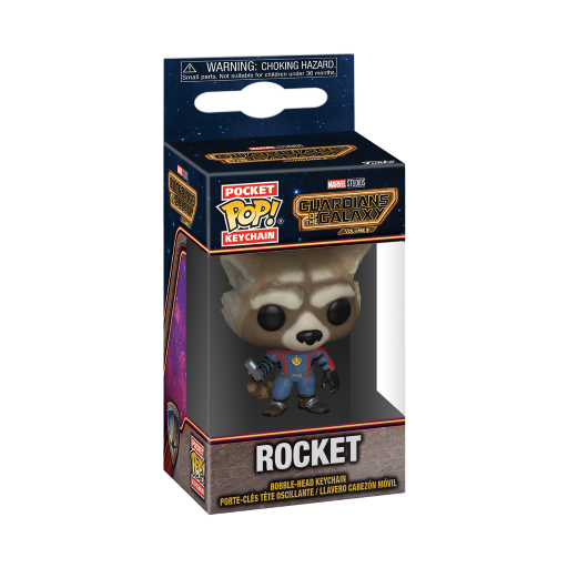 LES GARDIENS DE LA GALAXIE 3 - Pocket Pop Keychains - Rocket - 2