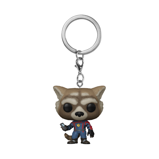 LES GARDIENS DE LA GALAXIE 3 - Pocket Pop Keychains - Rocket - 3