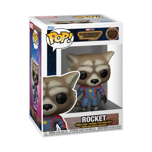 GUARDIANS OF THE GALAXY 3 - POP N° 1202 - Rocket - 2