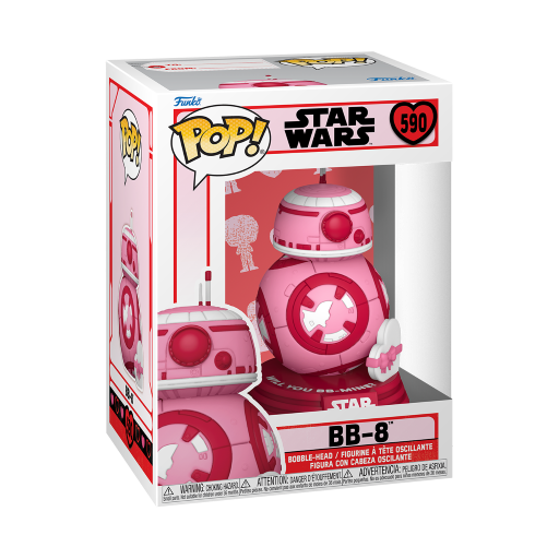 STAR WARS - POP Valentines N° 590 - BB-8 - 2