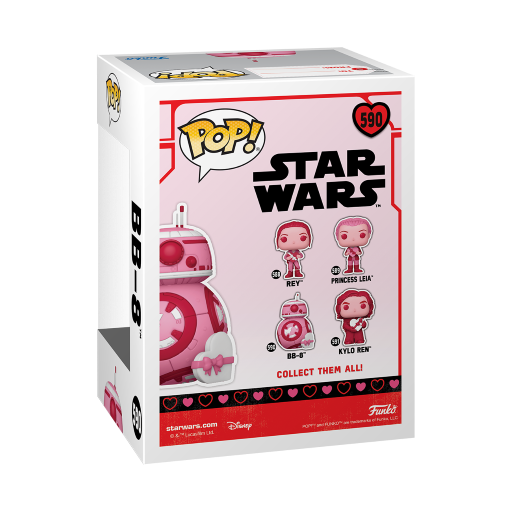STAR WARS - POP Valentines N° 590 - BB-8 - 4