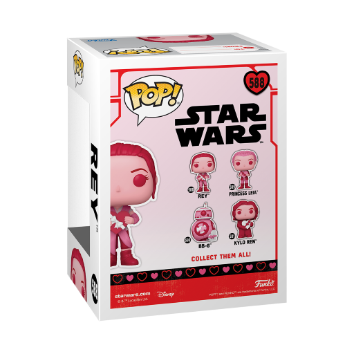 STAR WARS - POP Valentines N° 588 - Rey - 4
