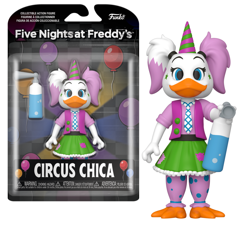 FNAF SECURITY BREACH Circus Chica Action Figure POP