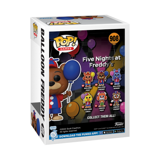 FNAF SECURITY BREACH - POP Games N° 908 - Balloon Freddy - 4