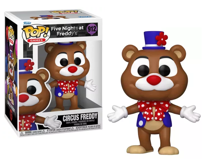 FNAF SECURITY BREACH - POP Games N° 912 - Circus Freddy_IMAGE_1
