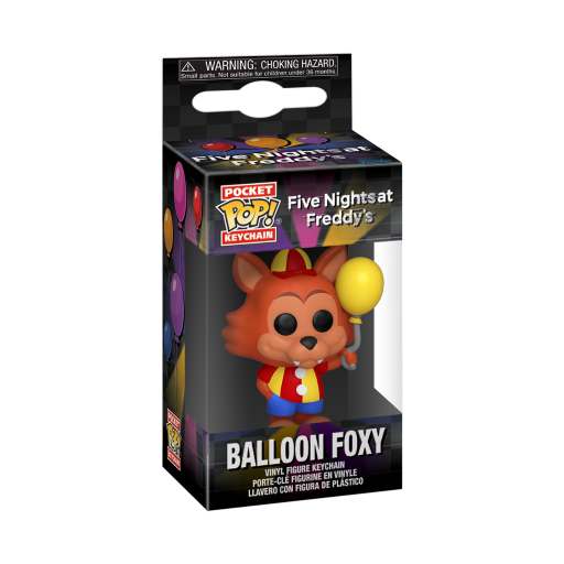 FNAF SECURITY BREACH - Pocket Pop Keychains - Balloon Foxy - 2