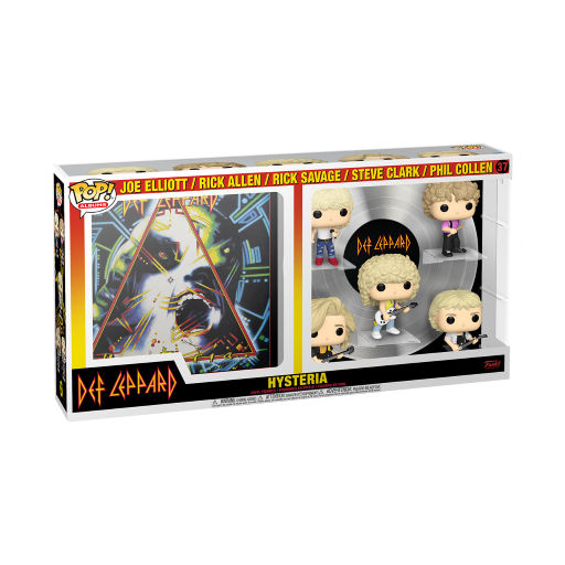 ALBUMS DLX - POP N° 37- Def Leppard - Hysteria - 2