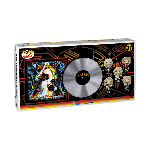 ALBUMS DLX - POP N° 37- Def Leppard - Hysteria - 4