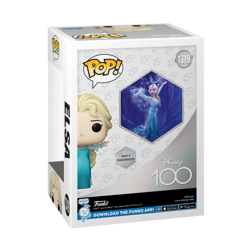 DISNEY 100TH - POP N° 1319 - Elsa : ShopForGeek.Com: Bobble Head.