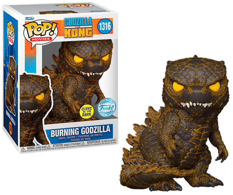 FUNKO POP! MOVIES GODZILLA ゴジラ　蓄光　限定 Funko Godzilla vs. Kong Godzilla Black Light Pop! Vinyl