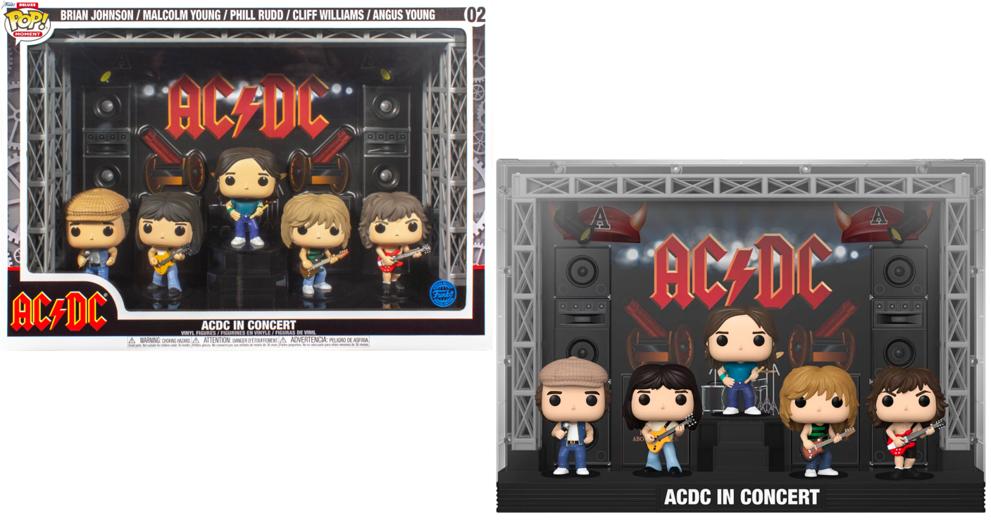 AC/DC - POP Moments Deluxe N° 02 - ACDC en Concert : ShopForGeek.com ...