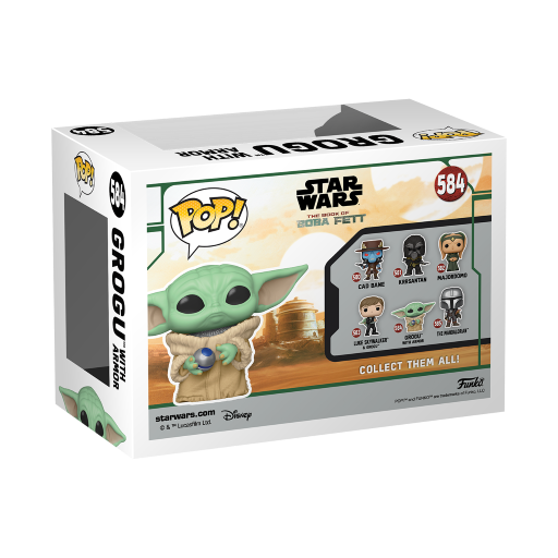 BOOK OF BOBA FETT - POP N° 584 - Grogu w/ armor - 3