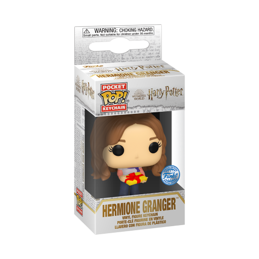 HARRY POTTER HOLIDAY - Pocket Pop Keychains - 20ème Ann - Hermione - 2