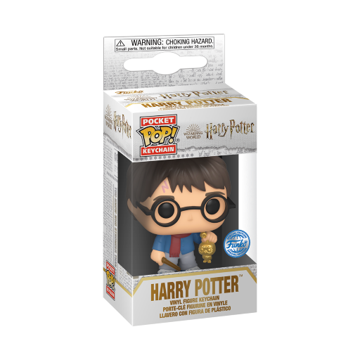 HARRY POTTER HOLIDAY - Pocket Pop Keychains - 20ème Ann - Harry - 2