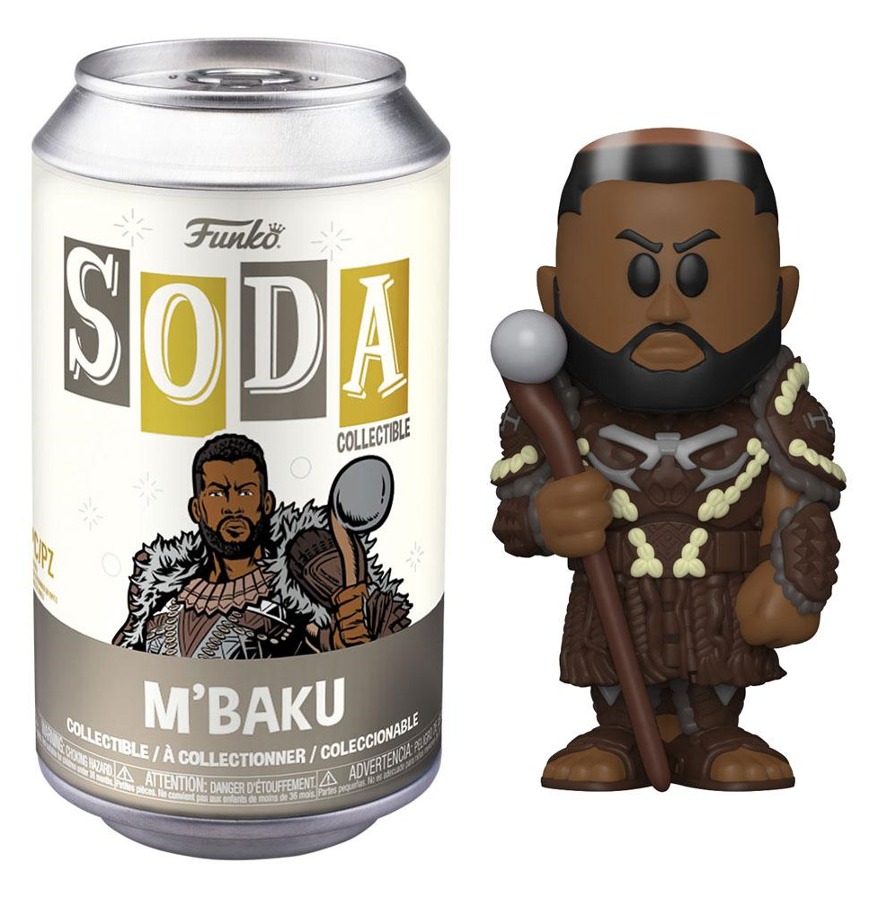 BLACK PANTHER WAKANDA FOREVER - POP Soda - M' Baku avec Chase - 2