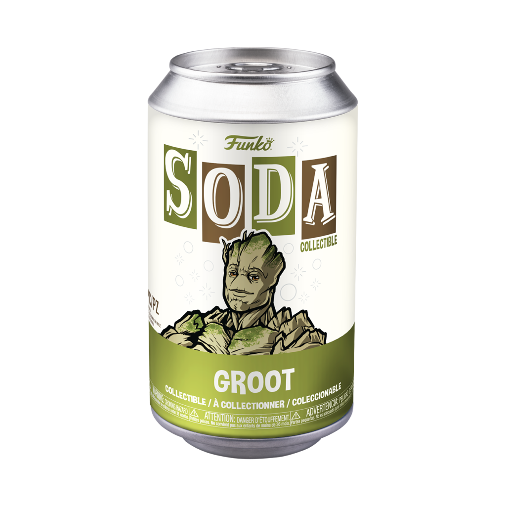 LES GARDIENS DE LA GALAXIE 3 - POP Soda - Groot avec Chase (M) - 5