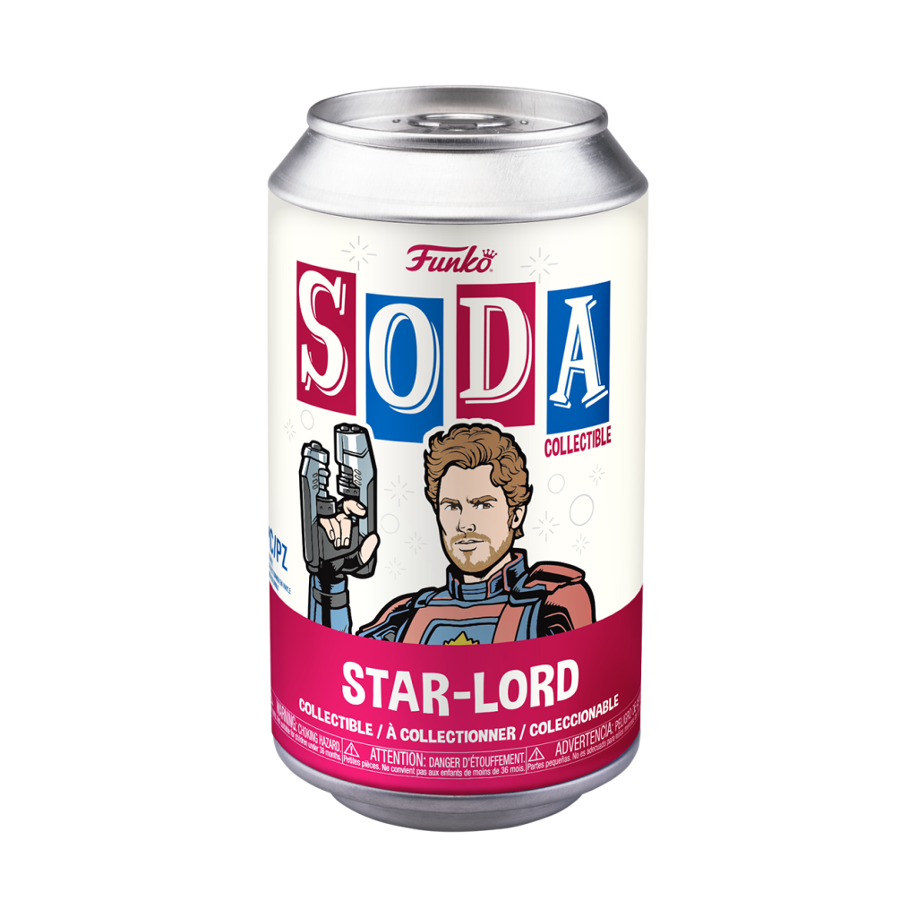 LES GARDIENS DE LA GALAXIE 3 - POP Soda - Star-Lord avec Chase (M) - 5