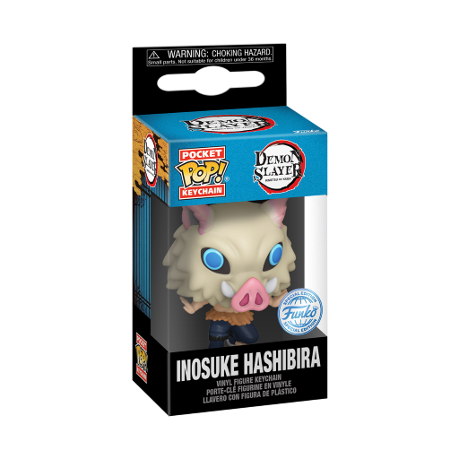 DEMON SLAYER - Pocket Pop Keychains - 7th Form Inosuke - 2