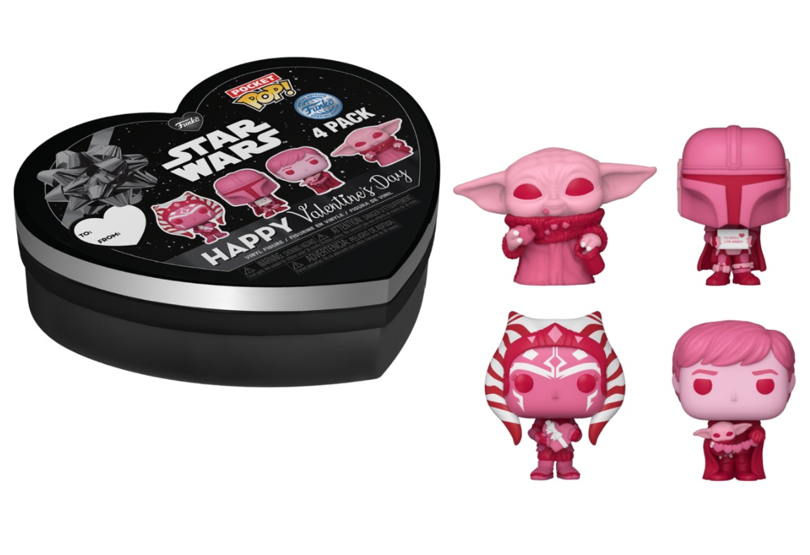 THE MANDALORIAN - Pocket Pop Keychain Valentine - Box 4 Pieces_IMAGE_1
