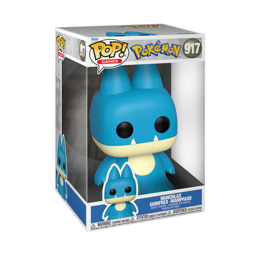 POKEMON - POP JUMBO 10'' N° 917 - Goinfrex - 2