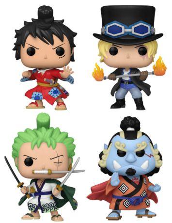 ONE PIECE - POP Animation N° 04 - S4 4pk (GW) - 2