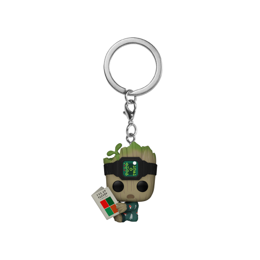 I AM GROOT - Pocket Pop Keychains - Groot PJs with Book - 3
