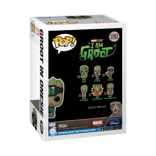 I AM GROOT - POP N° 1193 - Groot PJs avec Livre - 4