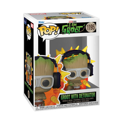 I AM GROOT - POP N° 1195 - Groot with Detonator - 2