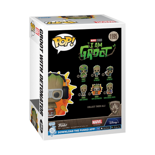 I AM GROOT - POP N° 1195 - Groot with Detonator - 4