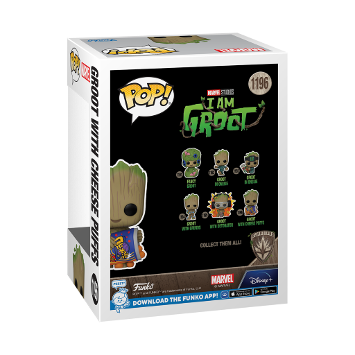 I AM GROOT - POP N° 1196 - Groot with Cheese Puffs - 4