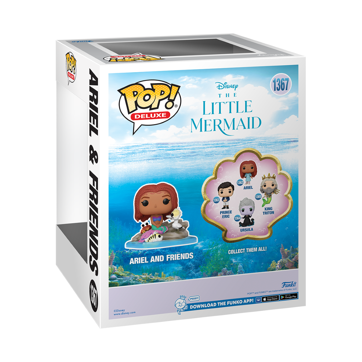 Figurine Ariel - Funko Pop - N°1362 Funko : King Jouet, Figurines